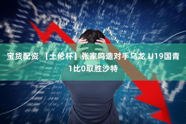 宝货配资 【土伦杯】张家鸣造对手乌龙 U19国青1比0取胜沙特